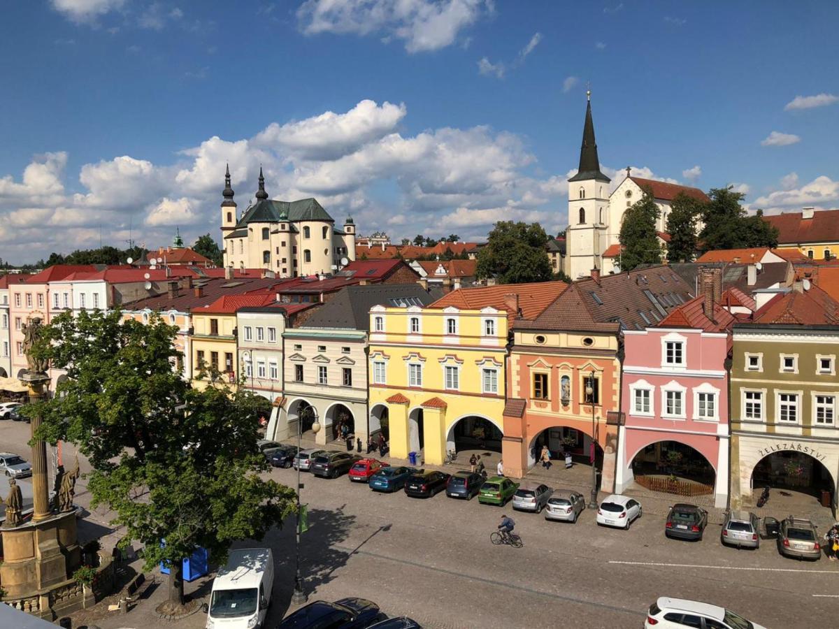 Stylové ubytování v historickém centru Litomyšle Esterno foto